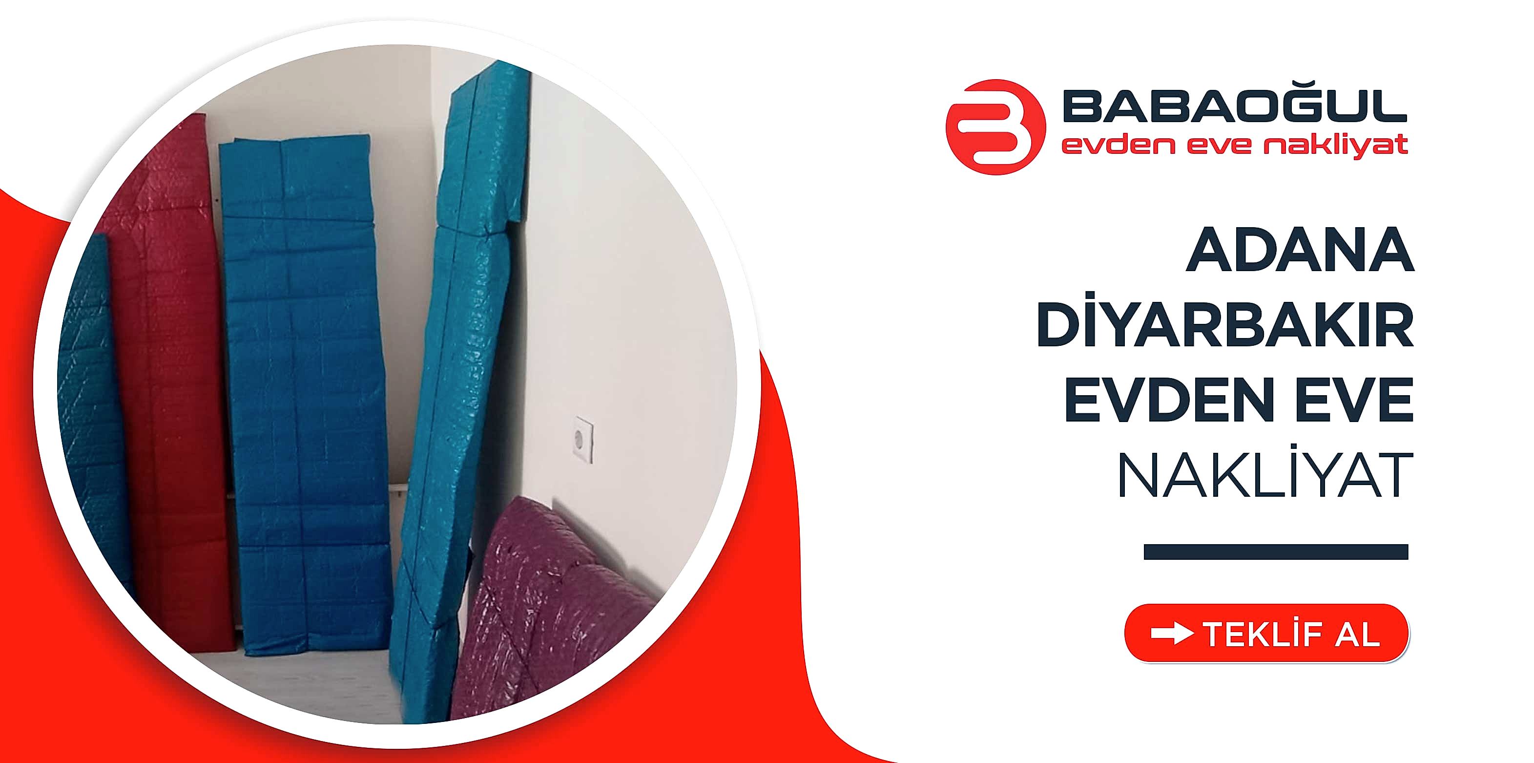 Adana Diyarbakır Evden Eve Nakliyat